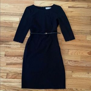 M.M. LaFleur Black Long Sleeve Dress
